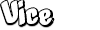 VICE Style Logo White for Footer